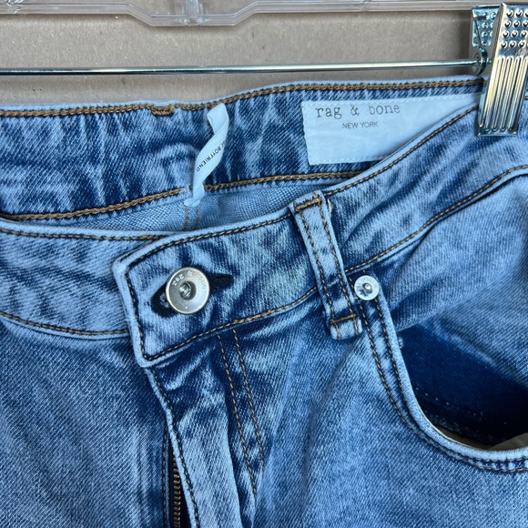 Rag & Bone New York Dre Low Rise Boyfriend Acid Wash Size 31 - Picture 2 of 9